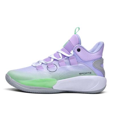 China Fashion\Comfortable Sport\Durable Shoes Custom Cushioning Outdoor Sports Star Wear Resistant Real Basketball Shoes High Quality Couples Shoes for sale