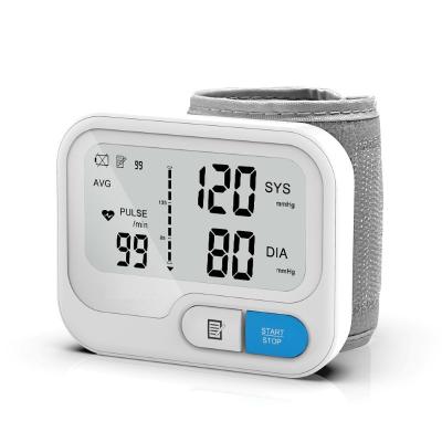 China 2021 Household Blood Pressure InstrumentWrist Plastic Best Selling Blood Pressure Measuring Monitors for sale