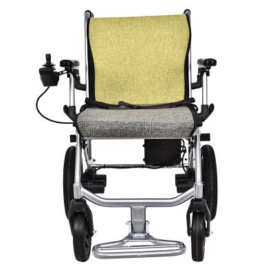 China 2022 aluminum alloy factory price aluminum alloy double-motor electric wheelchair D2-B for disabled electeic wheelchair for sale