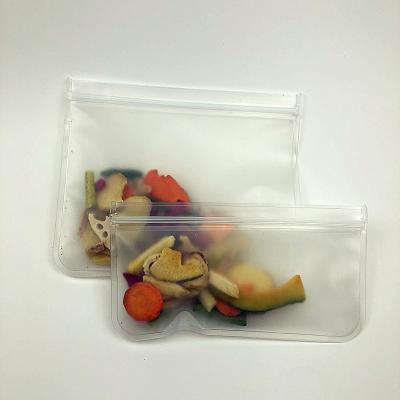 China Wholesale New Arrival Hot Sale EVA Zipper Food Storage Bag Recyclable For Kids Lunch Sandwich Food Snacks for sale