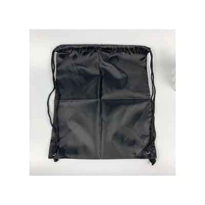 China Recyclable Guaranteed Quality Gift Packaging Logo Makeup Drawstring Tote Bag Made To Order for sale