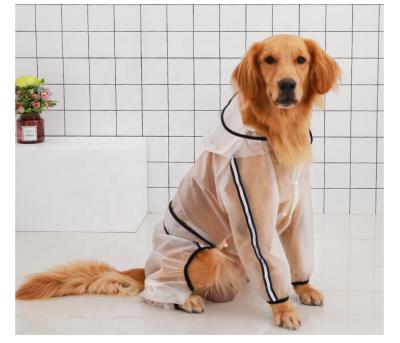 China Stocked Dog Clothes 2020 Waterproof Dog Rain Jacket Clothes For Small Dog Wholesale Pet Clothes Clothing for sale