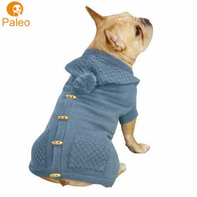 China OEM ODM Factory Sustainable Pet Accessories Products Winter Dog Clothing With Knitting for sale