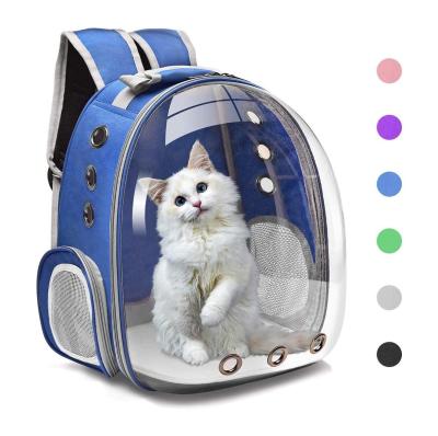 China Breathable Bubble Space Capsule Pet Carrier Backpack Traveling Outdoor Backpack for sale