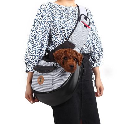 China Viable Single Shoulder Dog Bag Pet Carrier Pet Sling Carrier For Puppy Carrier Sling for sale