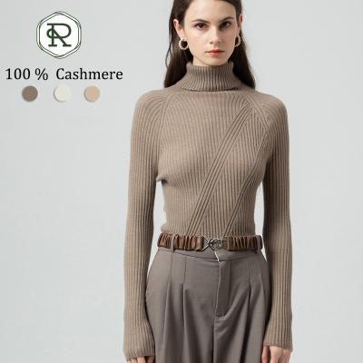 China Winter VIABLE Thick Ladies 100% Cashmere Sweater Top, Cashmere Sweater Women Cashmere Cashmere Collar Sweater Women for sale