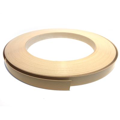 China Wood Grain Flexible Furniture Dark Edge Factory PVC Edging For Furniture Accessory for sale