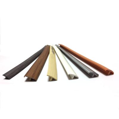 China Furniture Dark Edging Table Plastic Edge Rubber Molding Trim For Sideboard Door for sale