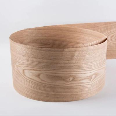 China Eco - Friendly Accessory Plastic Natural Wood Veneer Dark Furniture Edging for sale