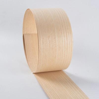 China Eco - Friendly Accessory Plastic Natural Wood Veneer Dark Furniture Edging for sale