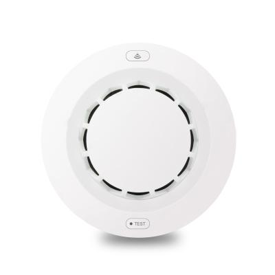 China Tuya WiFi Smoke Alarm New 90dB Alert Noise Smoke Detector Smokehouse Fire WL-228WT for sale