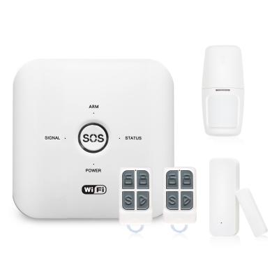 China IOS/Andriod APP Control Home Security System - GSM WIFI Security DIY Home Alarm System Kit - Works with Alexa/Google Home for sale