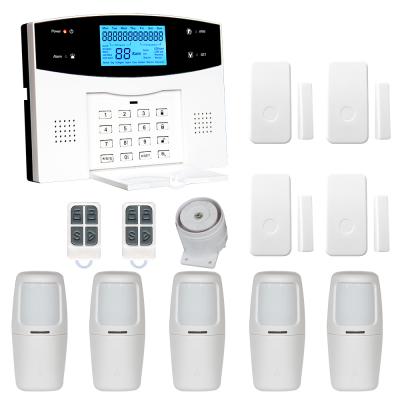 China Low Battery Remind Function Factory Price Passed CE/ROHS GSM+PSTN+WIFI Alarm System Support IOS Android APP for sale