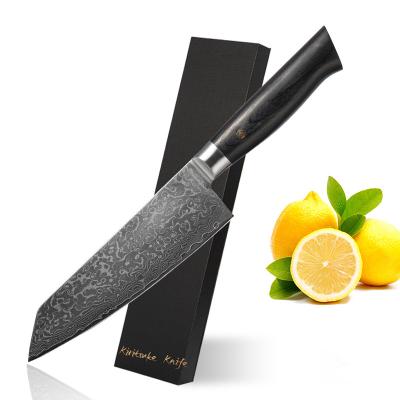 China Viable Chef's Knife Kiritsuke 67 Layers VG10 Damascus Steel Kiritsuke Professional Japanese Kiritsuke Knife With Pakka Wood Handle for sale