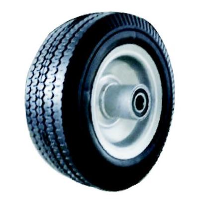 China Hotels Solid Wheelbarrow Tire 8*3 10*3.50-4 Inch PU Foam Wheel PU Tire Hand Cart Tire for sale