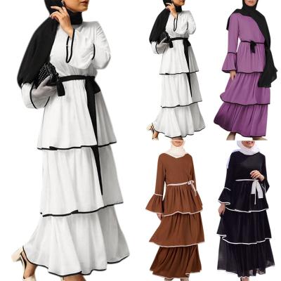 China Modern casual plus size islamic ethnic clothing for women and girls casual abaya dresses for sale