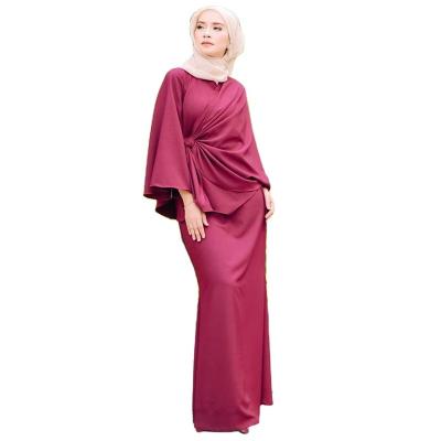 China Casual Modern 2 Pieces Fishtails Style Plus Size Women's Suits Islamic Casual Clothing for sale