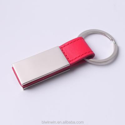 China Hot Selling Customized Fancy Gift Keychains Of Leather Material for sale