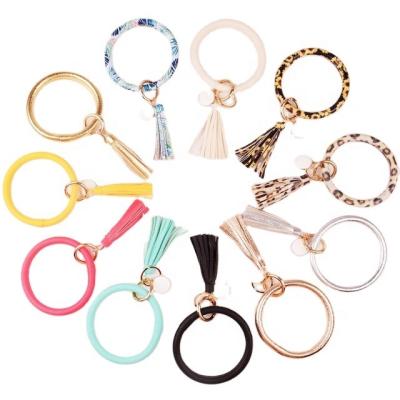 China Amazon Factory Hot Selling Cheap Wholesale Custom Gift Tasselled Tasselled Key Chain With Tassels Element for sale