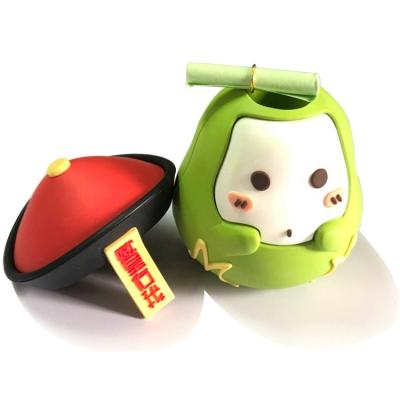 China Europe 2020 New Ideas Product 3D Soft PVC Plastic Toys Cute Ornament for sale