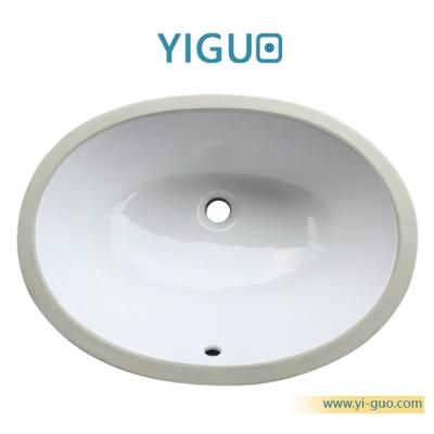 China 22 Inch Traditional Oval Undermount Bathroom Sink, 2014 Large Sink, Ceramic Hand Vanity Sink for sale