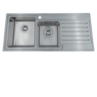 China With Faucet Amazon Success Modern Design Brushed Stainless Steel Outdoor Australian Kitchen Sink With Drain Panel #YDB20 for sale