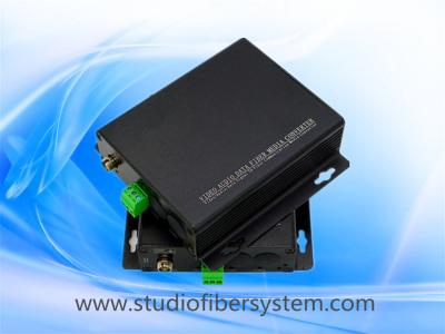 China 2CH analog audio over fiber extenders with Phoenix interface for remote AV system for sale