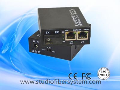 China 2Port card type/stand alone 10/100Base-TX+1Port 10/100Base-FX  fiber media converter for sale