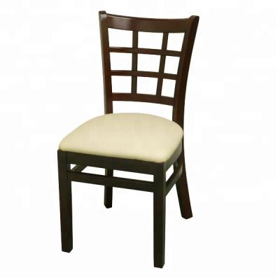 China Cover Modern Design Removable Solid Wood Restaurant Chairs For Sale Used for sale