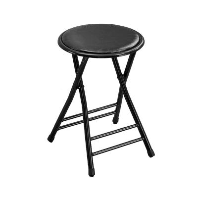 China Metal Collapsible Small Portable Iron Catering Steel Folding Stool for sale