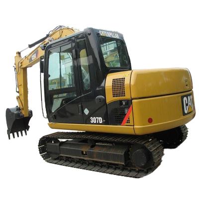 China Widely Used CAT307 Mini Construction Machinery Excavator 0.33m²; ³ for sale