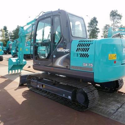 China Used Kobelco Crawler Excavator For Sale / used kobelco sk75 hydraulic excavator machine 0.4mÂ ³ for sale