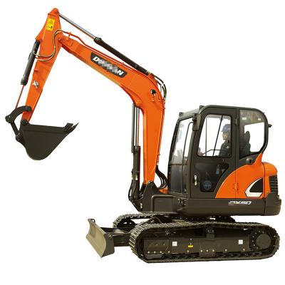 China cheap prices china 6 ton used excavator dh60-7 doosan dh60-9 dx60 0.21mÂ ³ for sale