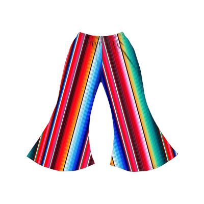 China Kids Bell Bottoms Girls Bell Serape Rocket Sustainable Pants for sale