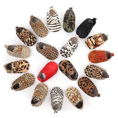 China Breathable Animal Print Designer Shoes Genuine Leather Shoes Kids Shoes for sale