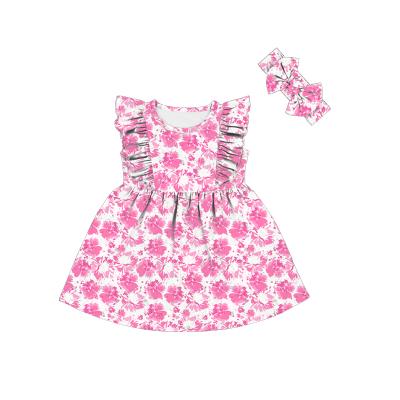 China Anti-Static Girl Kids Smocked Dress Baby Toddlers Clothing Infant Baby Clothes for sale