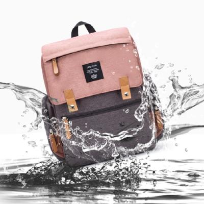 China Water Resistant Large Capacity Mother Bag Double Shoulder Travel Multifunctional Maternity Backpack Mother Bag for sale