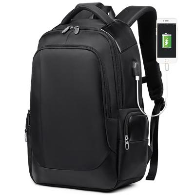 China With USB Backpack Men Korean Casual USB Men Backpack Waterproof Wear-Resistant Breathable Business Computer Bag Travel Bag for sale