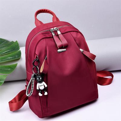 China Waterproof Ladies Design Backpack Bag Oxford Cloth Women Backpack Girl School Bag Backpack for sale