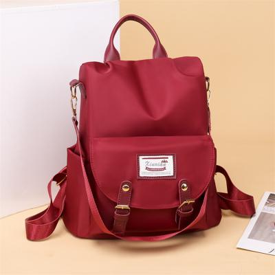 China High School Nylon Medium Rucksack Backpack Fashion Waterproof Hot Selling Multifunctional Bag For Boys Girls for sale