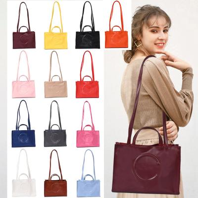 China Fashion Laege Capacity Tote Bag Custom Logo Women Shoulder Handbags Ladies PU Totes Luxury Handbags for sale