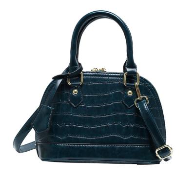 China 2021 high quality handbags fashion totes with female pu totes leather shoulder bags for sale