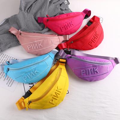 China High Quality Custom Logo Nylon Waterproof Colorful Belt Bags For Women Travel Waist Bags Sports Belt Bag for sale