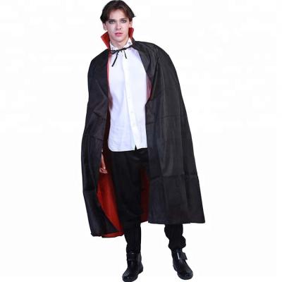 China Role Play Drop Shipping Halloween Party Adults Man Vampire Cloak Cape Fancy Dress Costume For Men for sale