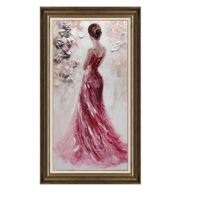 China Custom Handmade Traditional European Museum Quality Artwork Wall Figure Portrait Paintings Hand On Canvas From Picture for sale