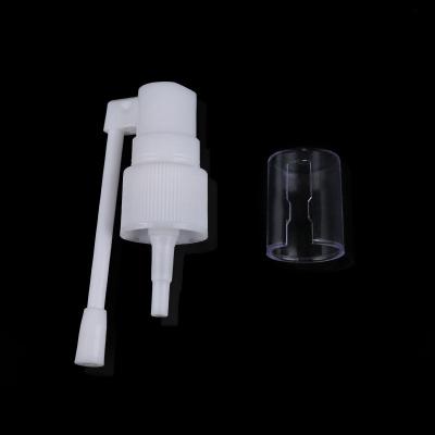 China Good Quality Transparent Plastic Mouth Oral Sprayer Bottle Personal Care PET Oral Pump Spray With Lid for sale