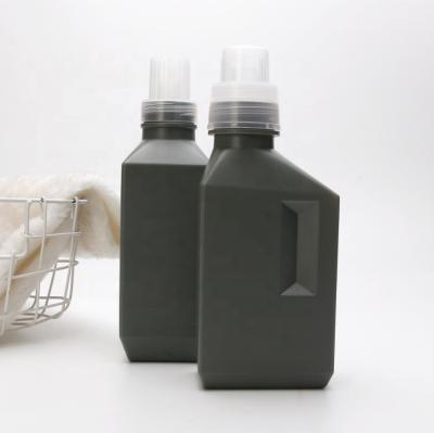 China Household Products High Quality Custom Empty HDPE 1l Laundry Detergent Plastic Liquid Bottle for sale