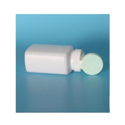 China / Most selling pe bottle 150g white powder plastic bottle wholesale with snap cover for sale