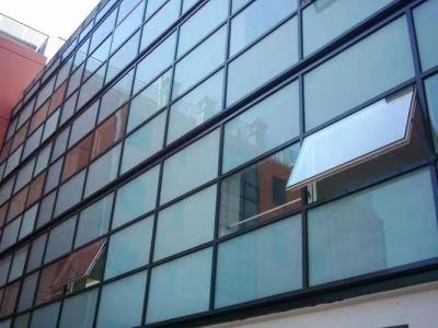 China Residential Glass Curtain Wall Aluminum With Adjustable Light 1.4-5.0mm Panel for sale