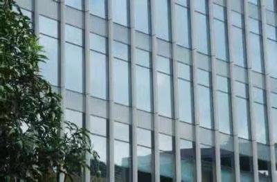 China Insulated Glass Curtain Wall Office Building Customized Design for sale